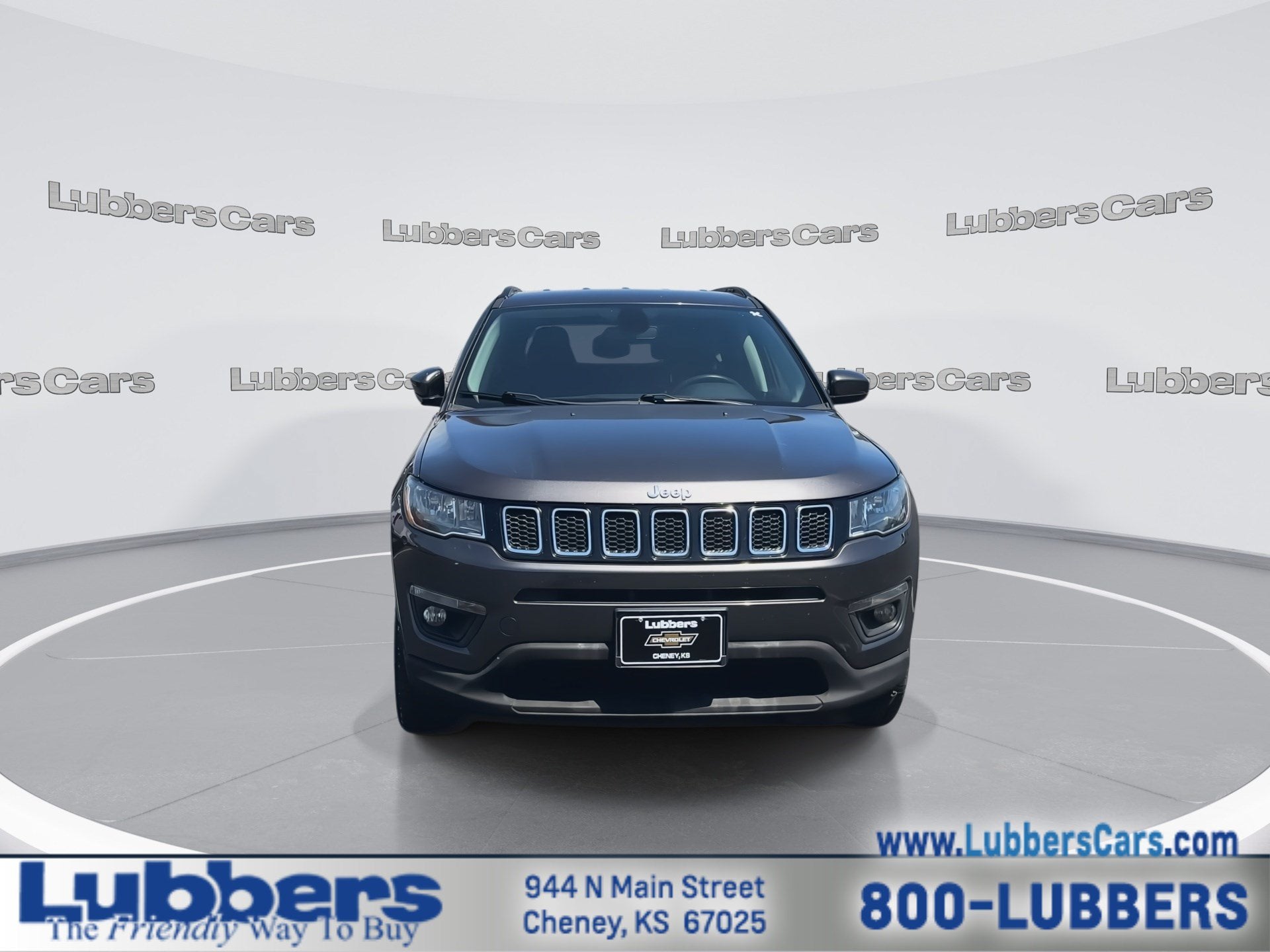 2021 Jeep Compass — rear three-quarter view