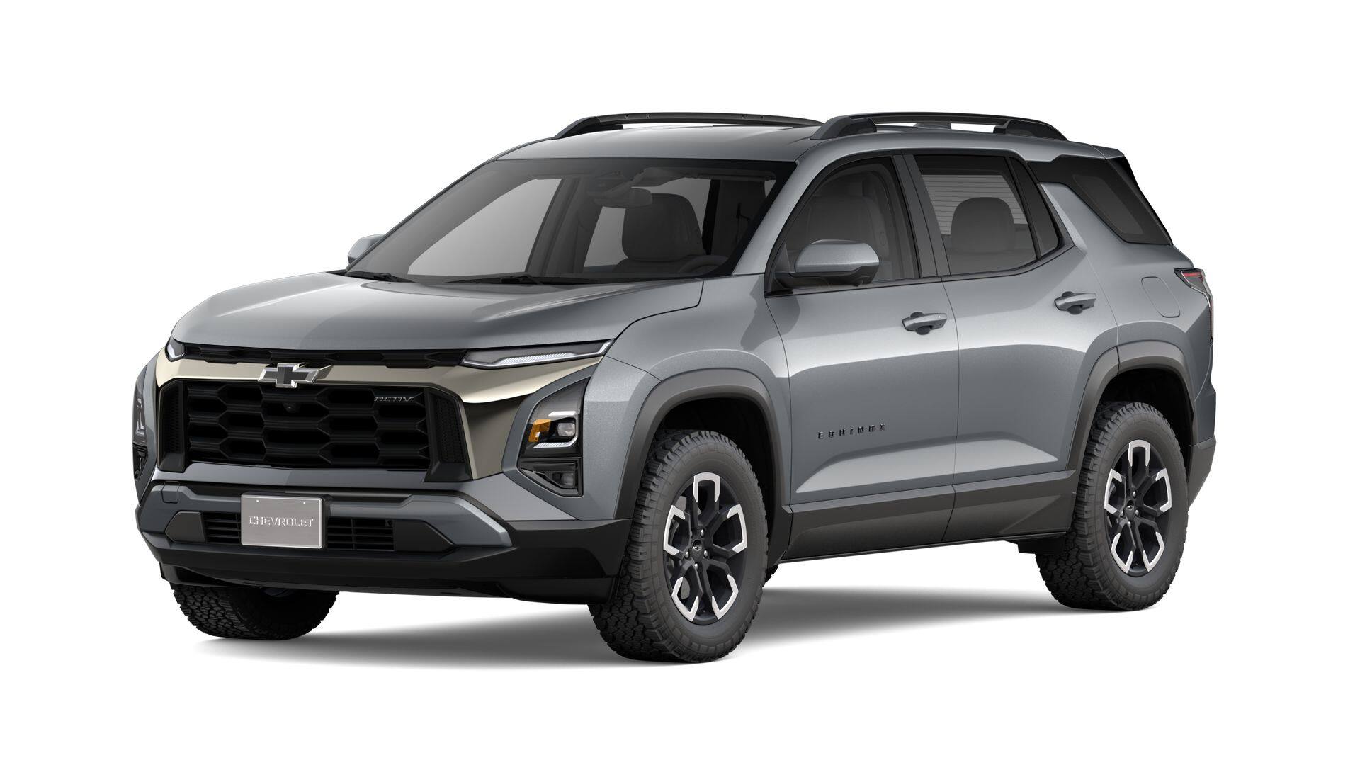 2027 Chevrolet Equinox AWD ACTIV in Sterling Gray Metallic — front three-quarter view